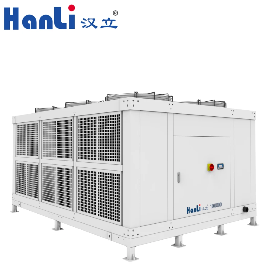 Hanli 100kW Dual‑Temperature Chiller For 100kW Fiber Laser System